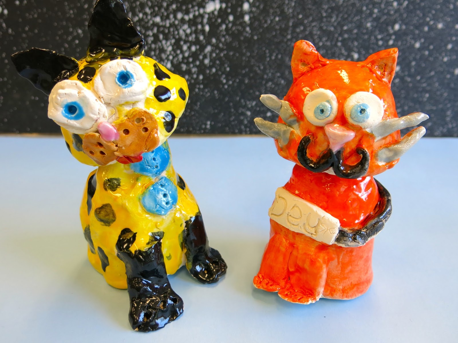 Cassie Stephens In the Art Room Bobble Head Pets UPDATE!