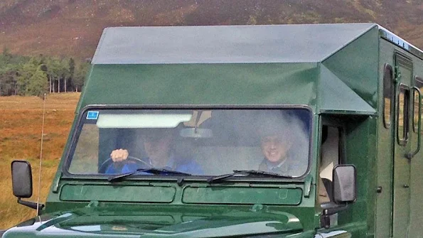 Queen Elizabeth, Duchess Catherine and Prince William were coming together for a picnic lunch in the hills above Loch Muick on the estate, and the Duchess, who is known as the Countess of Strathearn in Scotland