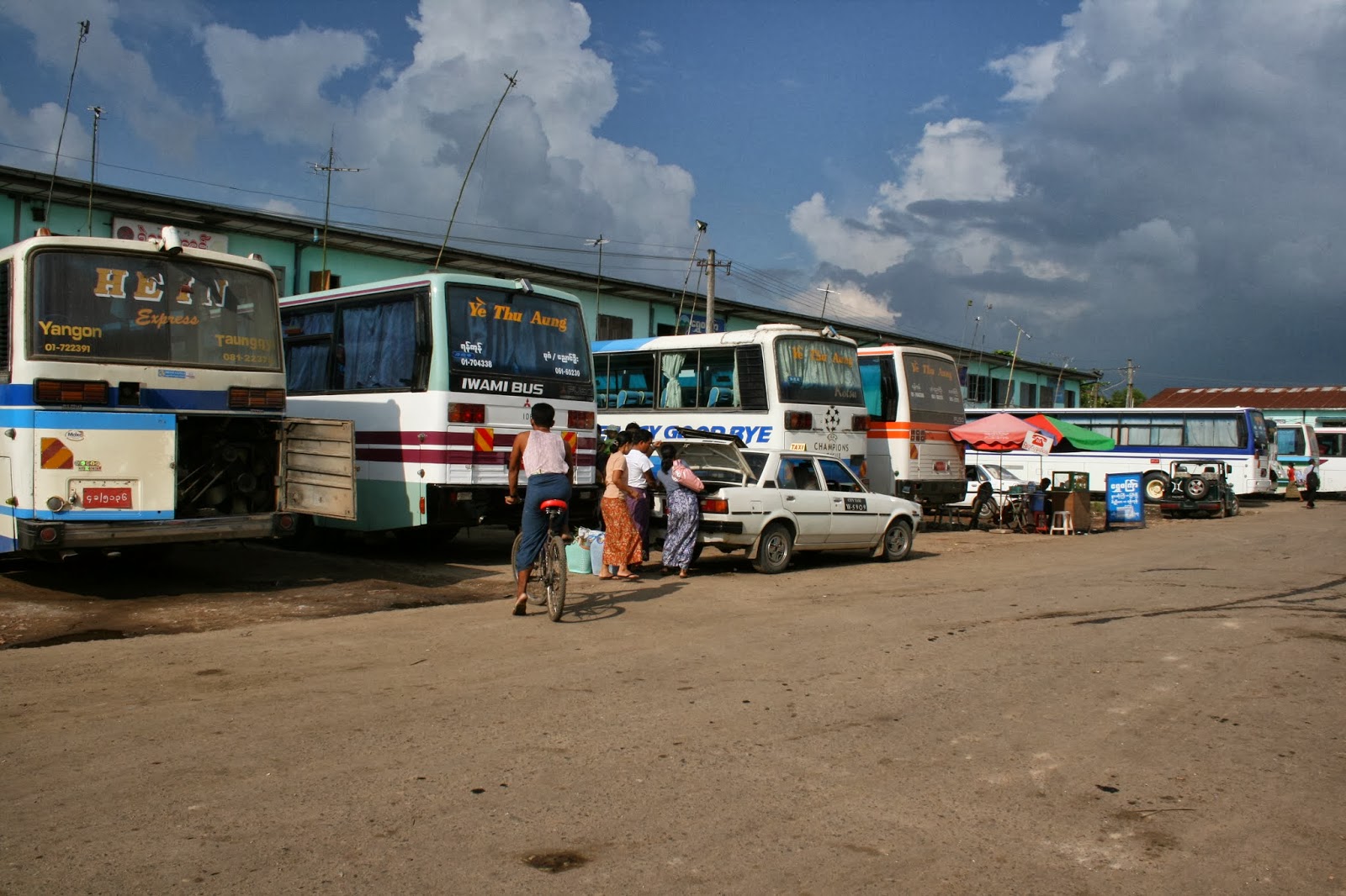 lets explore the world Myanmar Day 1 From Airport to Mingalar Bus Station
