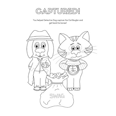 Taking Care Of My Family And Myself | Grab the Captured! colouring page for your kids!