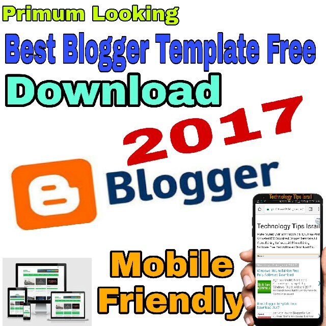 Best Blogger Template Free Download 2017