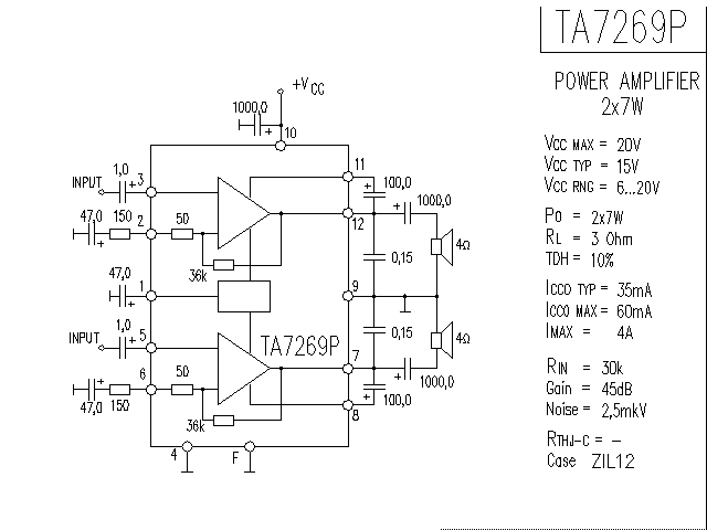 Схема усилителя магнитолы. Tda7269a Мостовая схема. Tda7269a схема усилителя печатная. Tda7269a схема усилителя мощности. Tda7269a даташит.