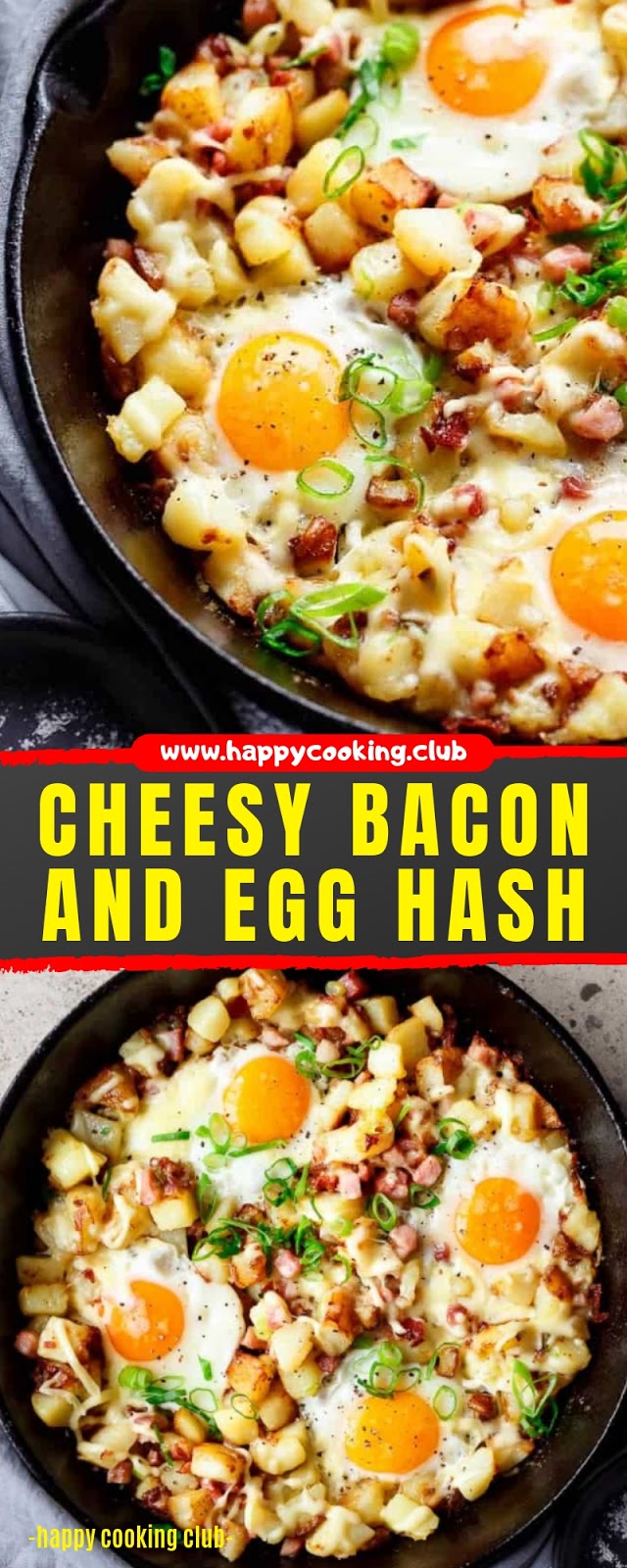 CHEESY BACON AND EGG HAS CHEESY BACON AND EGG HAS