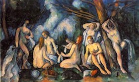 Paul Cezanne, Bañistas