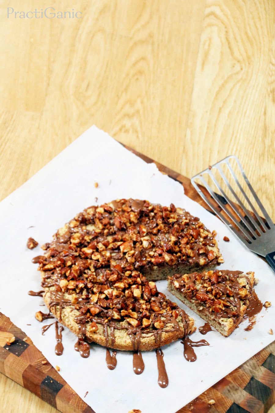 Gluten Free Almond Coconut Cake with Candied Almonds PractiGanic Vegetarian Recipes and