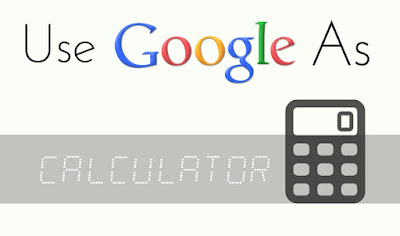 Use Google As Calculator
