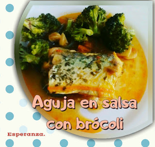 Aguja En Salsa Con Brócoli
