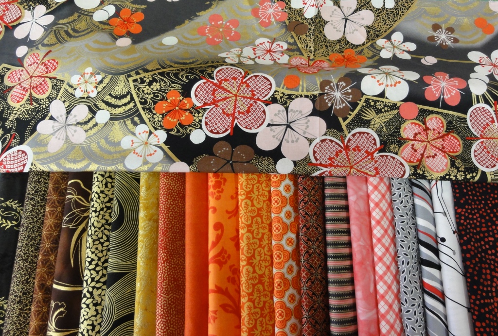 sashiko and other stitching 'Japanese Taupe Quilt Blocks' Block of the