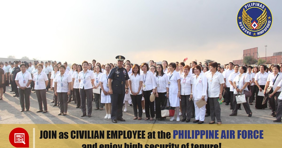 Vacant Positions at Philippine Air Force 2017 Permanent 