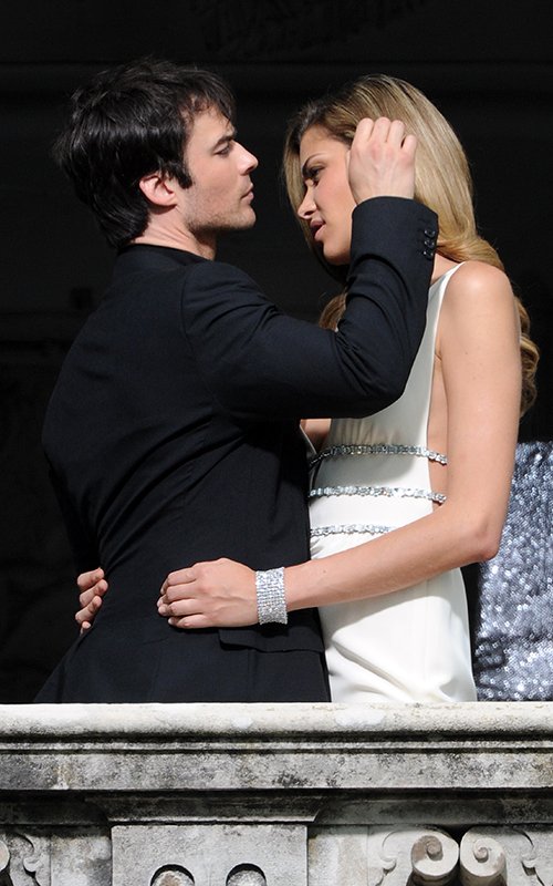 Blog de la Tele Ian Somerhalder besándose con la modelo Ana Beatriz Barros