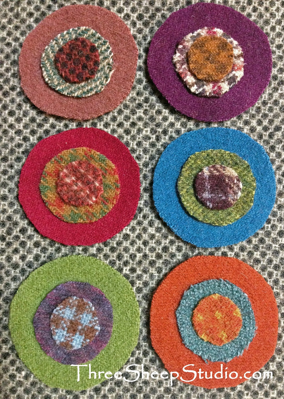 Three Sheep Studio Addicted To Wool Pennies...