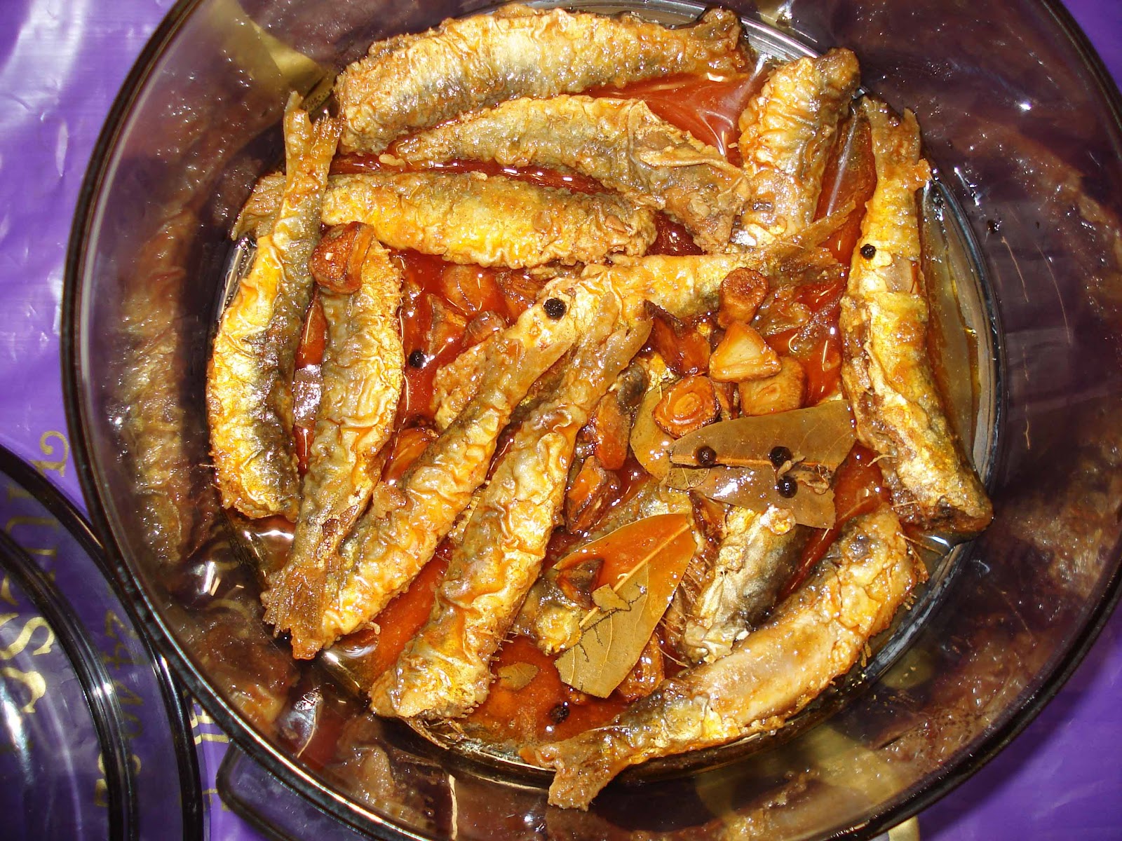 Sardinas En Escabeche A La Catalana Conservando y cocinando al vacĆo: Sardinas en escabeche con receta
