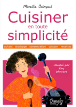 Mon livre "Cuisiner en toute simplicité" (Editions Dangles)