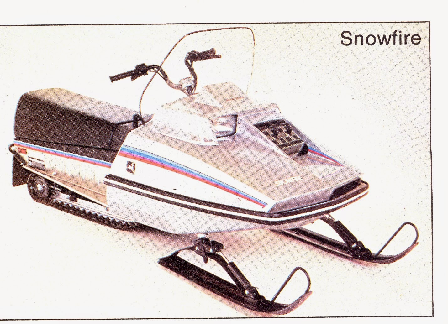 CLASSIC SNOWMOBILES OF THE PAST 1982 JOHN DEERE SNOWFIRE