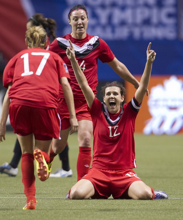 SOCCER MUNDIAL NETWORK LONDON 2012 WOMEN'S SOCCER Canada did as they habitually do against