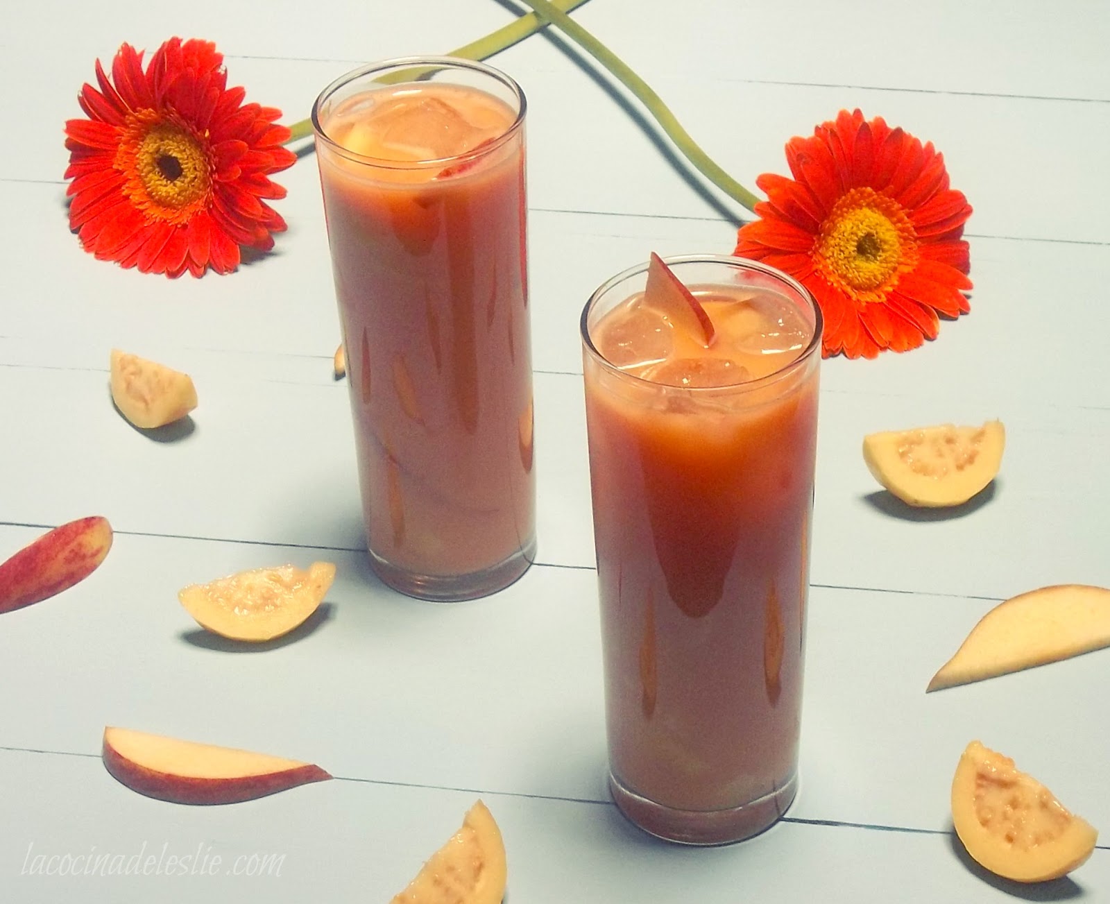 Agua De Frutas Papaya Guava Apple Punch La Cocina De Leslie