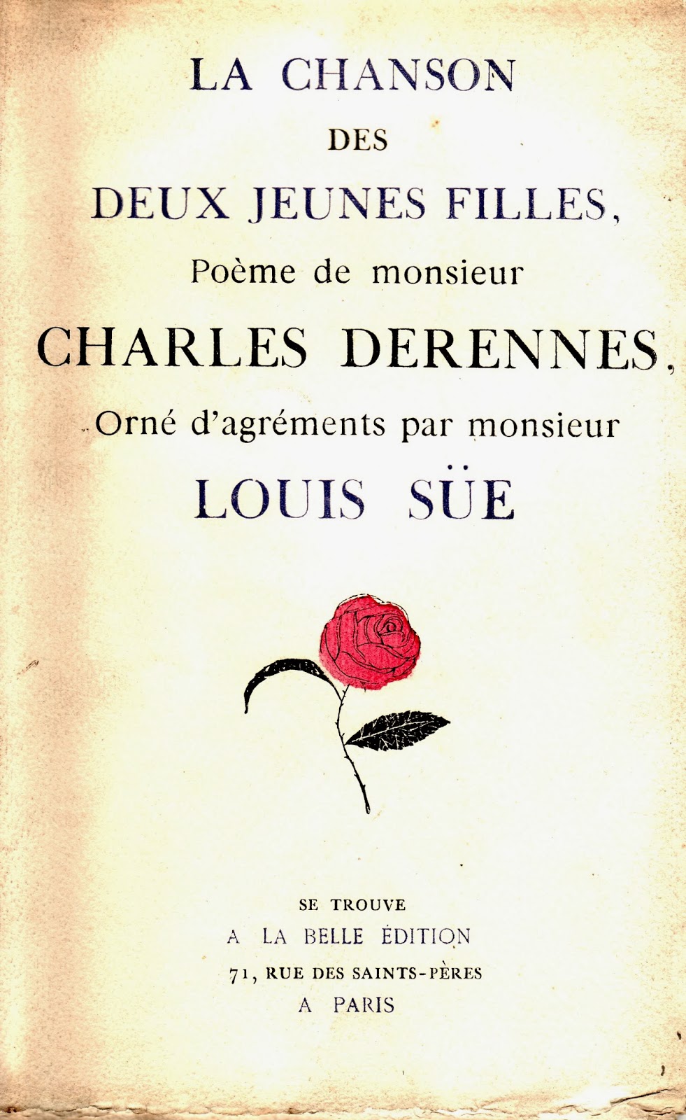 Miscellanées Charles Derennes (1882 1930)