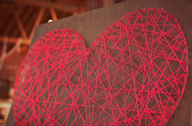 { Ask Cynthia }: DIY Project | String Heart Art