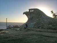 Turismo  paisajes Aguila Atlantida  Uruguay  imagenes