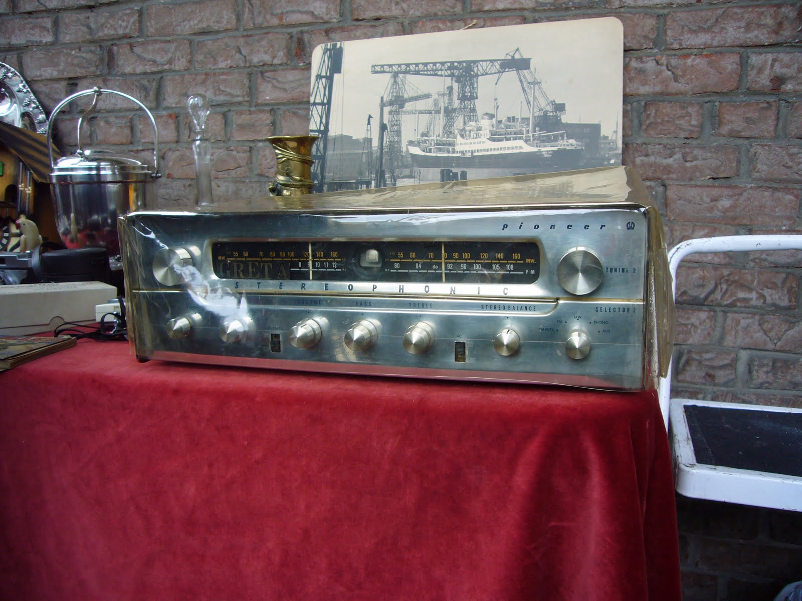 lost toronto: Vintage Pioneer Tube Receiver Early 1960's