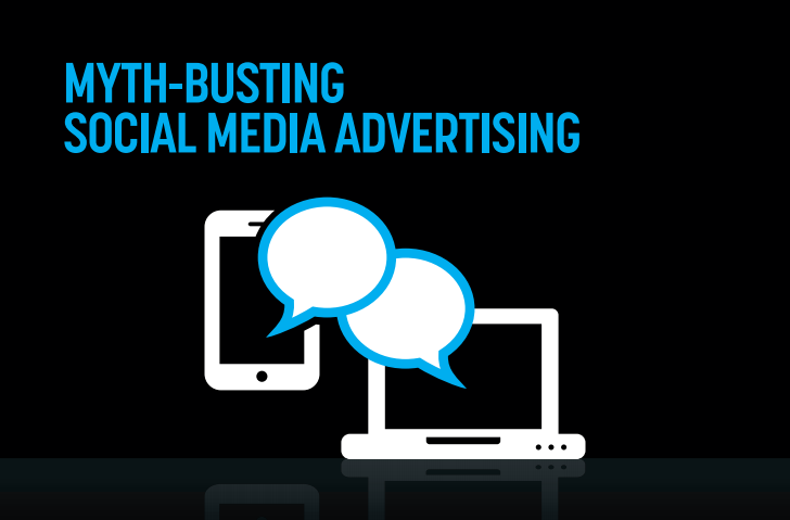 Myth-Busting #SocialMedia Advertising - #infographic
