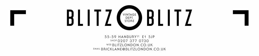 BLITZ VINTAGE DEPARTMENT STORE - LONDON