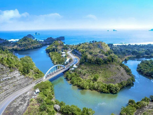 Lokasi Gunung Getun Pantai Ungapan Malang Kanalmalang Net