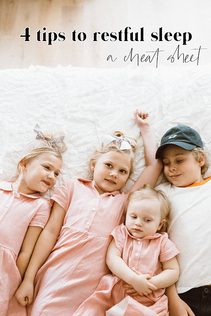 4 Tips to Restful Sleep. CaseyLeigh/The Wiegands Bloglovin’