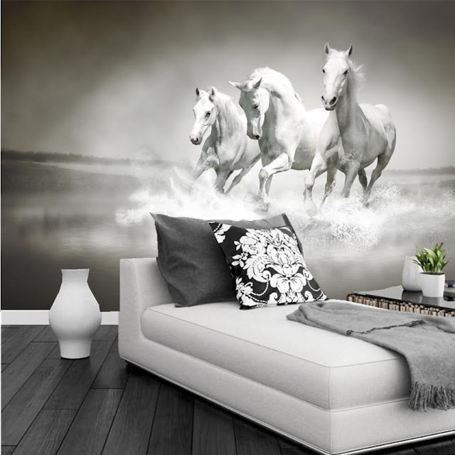 Horse wall murals Wallpaper