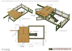 chicken coop plans m205 construction build m204 detailed