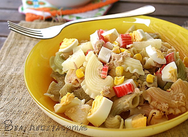 Ensalada de pasta