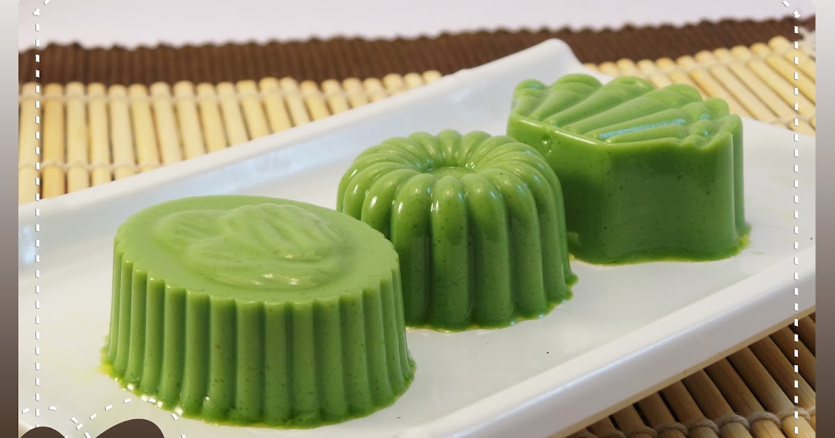 Matcha Japanese Green Tea Pudding D'licious