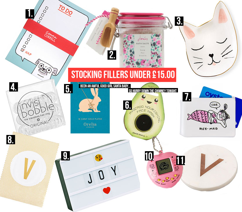 Christmas Stocking Fillers Under £15.00 — VVNightingale