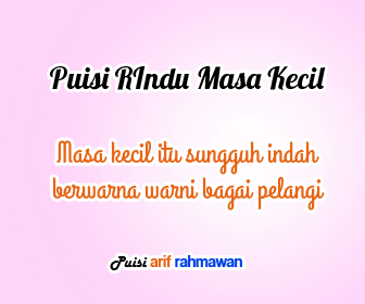 Unduh Gratis Gambar Puisi Rindu Masa Kecil Operator Sekolah Terbaru by Katacinta.co