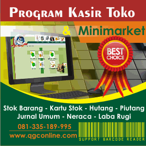 Program Kasir Toko Murah Banget