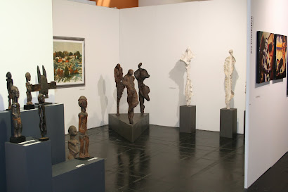 Allestimento Fiera d'Arte Contemporanea di Innsbruck dal 24 al 27 febbraio 2012-Galleria Gnaccarini