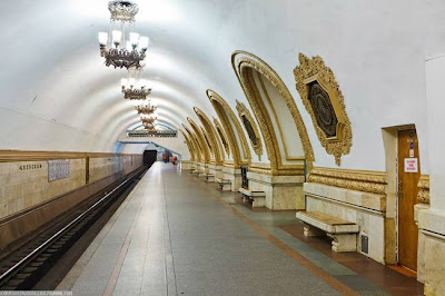 The Metro Station Kiev Ring-Mascow