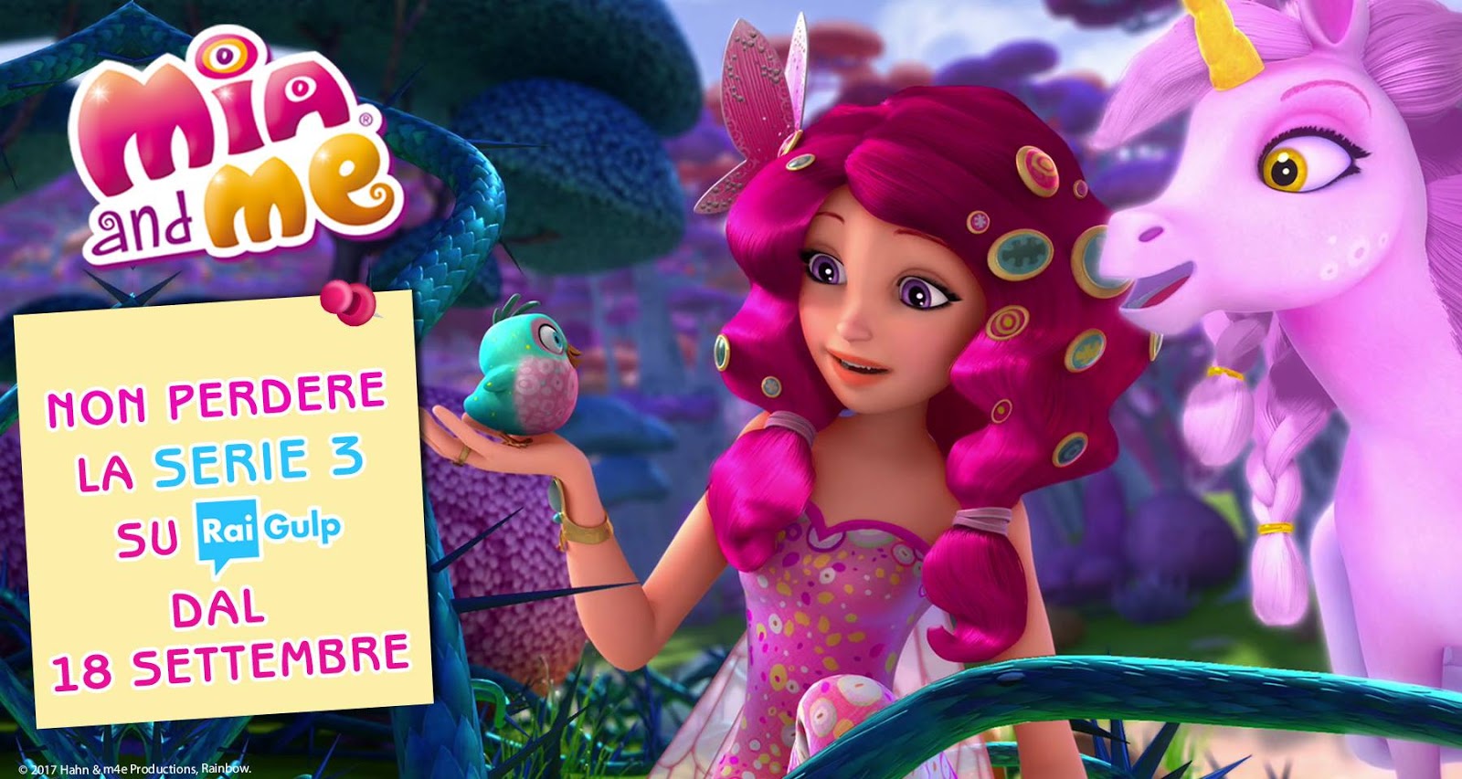 Mia and MePretty Estreno de la tercera temporada de Mia And Me en Italia