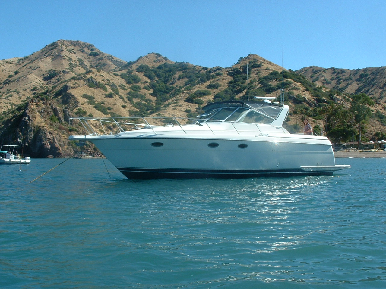 LEN BOSE YACHT SALES For Sale 2001 Tiara 3500 berthed in Newport Beach