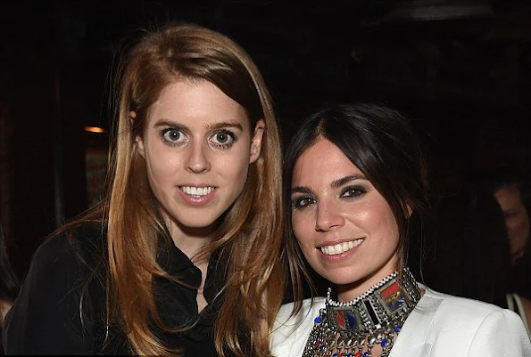 Princess Beatrice of York attends the launch of Ally Hilfiger's book, 'Bite Me' hosted by Ally and Tommy Hilfiger at The Jane Hotel 