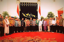 Presiden Joko Widodo Ajak Tokoh Agama Redakan Riak Intoleransi di Indonesia 