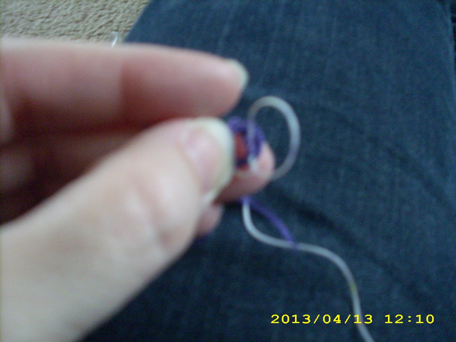 Tatting Lace in Grace: Picture Tutorial for Interlocking SCMRs