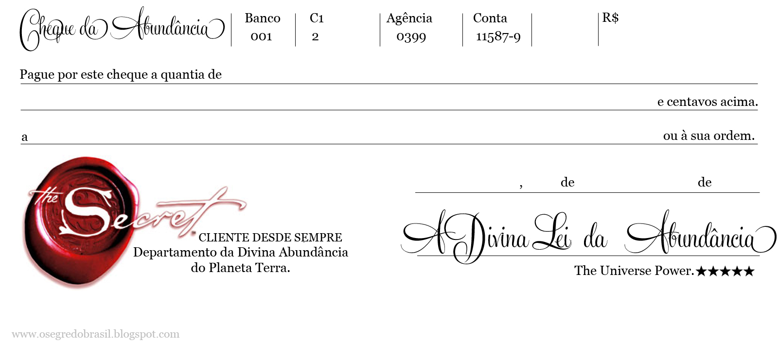 CHEQUE ABUNDANCIA RECEBA DINHEIRO DO UNIVERSO cheque-abundancia-receba-dinheiro-do-universo