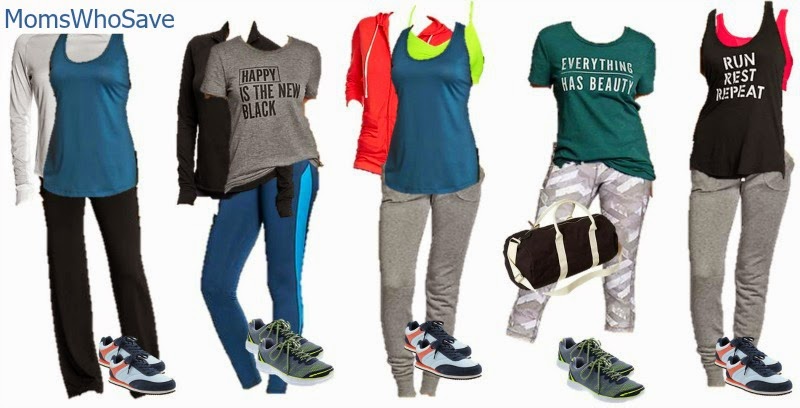 Old Navy Mix & Match Workout Wardrobe -- 15 Stylish and Affordable Outfits