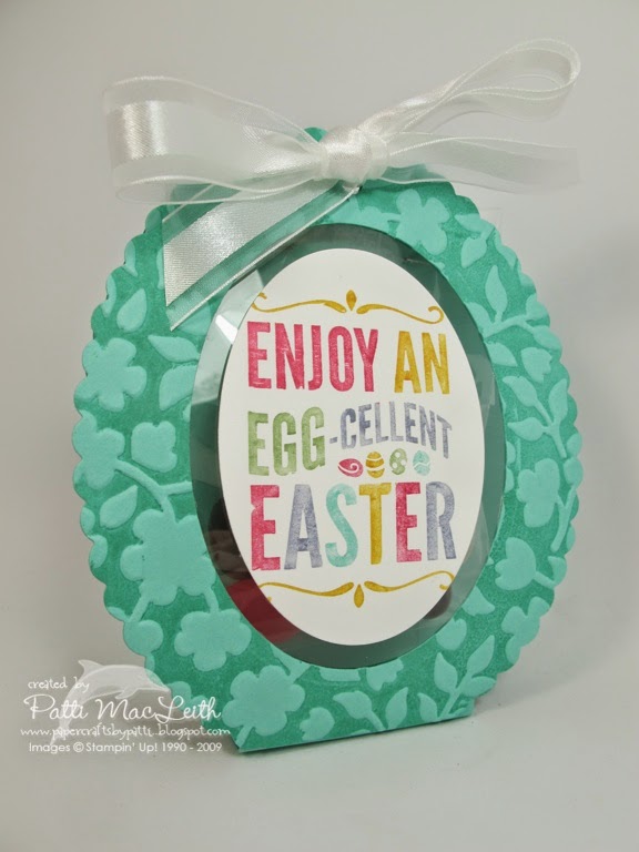 Papercrafts by Patti Jelly Beans and Chocolate Eggs for Easter