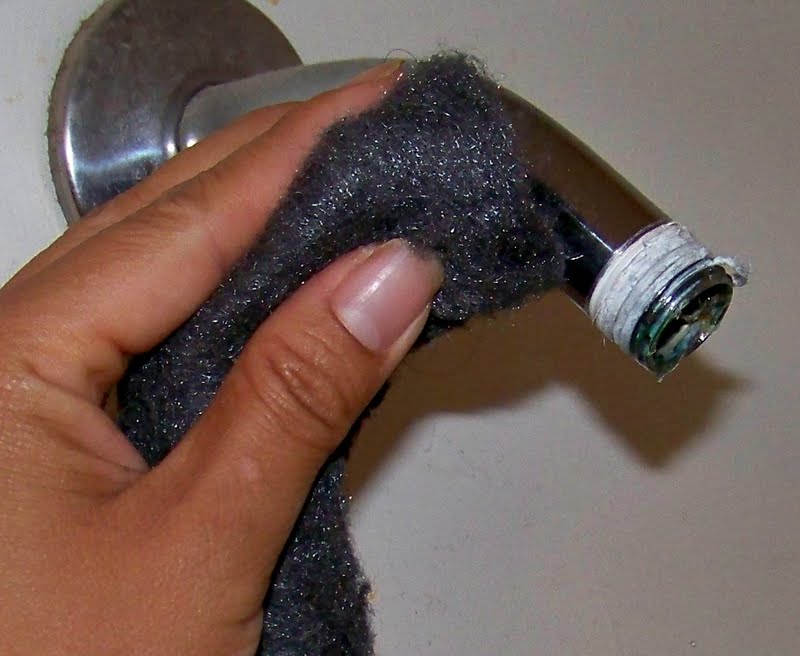 Sugar & Spice in the land of Balls & Sticks: How to Replace your Showerhead Do You Need Plumbers Tape For Shower Head