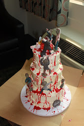 zombie cake designs wasn brain much well scene