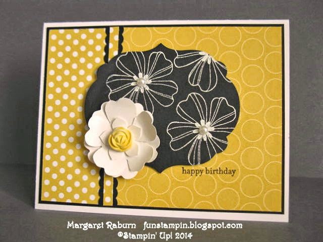Fun Stampin' with Margaret!: Flower Shop in Daffodil CCMC301