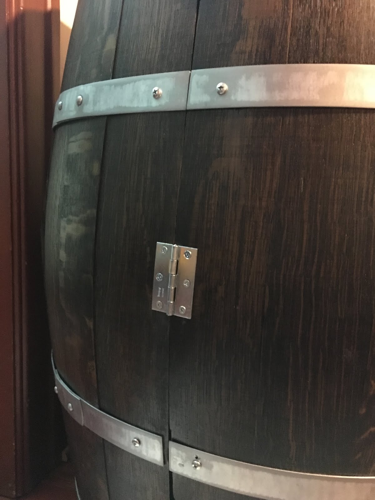 Wine barrel liquor (or, the neverending project) Steph and