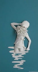 paper 3d sculptures sculpture cut artist sher artwork christopher cutting british quilling dramatic person designs mymodernmet cuts stunning templates template